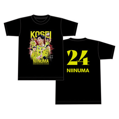 【受注販売】【MyPLAYER COLLECTION 2025-26】Tシャツ #24 新沼康生